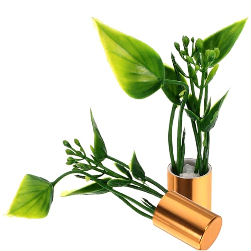 HEALSOPTHY 2 Stücke Mini Bonsai Für Puppenhaus Künstliche Mini Topfpflanze Ornament Für Miniatur Garten HEALSOPTHY 2 Stücke Mini Bonsai Für Puppenhaus Künstliche Mini Topfpflanze Ornament Für Miniatur Garten von HEALSOPTHY