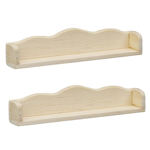 HEALSOPTHY 2 Stück Miniatur Holz Wandregal Puppenhaus Möbel Dekoratives Miniatur Wandboard für Miniaturhaus Stilvolles Design Vielseitig für Garten Wohnzimmer Balkon Puppenhaus Accessoire HEALSOPTHY 2 Stück Miniatur Holz Wandregal Puppenhaus Möbel Dekoratives Miniatur Wandboard für Miniaturhaus Stilvolles Design Vielseitig für Garten Wohnzimmer Balkon Puppenhaus Accessoire von HEALSOPTHY