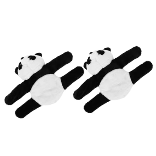 HEALSOPTHY 2 Stück Panda Plüsch Slap Armbänder Weiches Tier Motiv Party Geschenkstrap Slapband Mädchen Jungen Geburtstag Weihnachtsfeier Accessoire HEALSOPTHY 2 Stück Panda Plüsch Slap Armbänder Weiches Tier Motiv Party Geschenkstrap Slapband Mädchen Jungen Geburtstag Weihnachtsfeier Accessoire von HEALSOPTHY