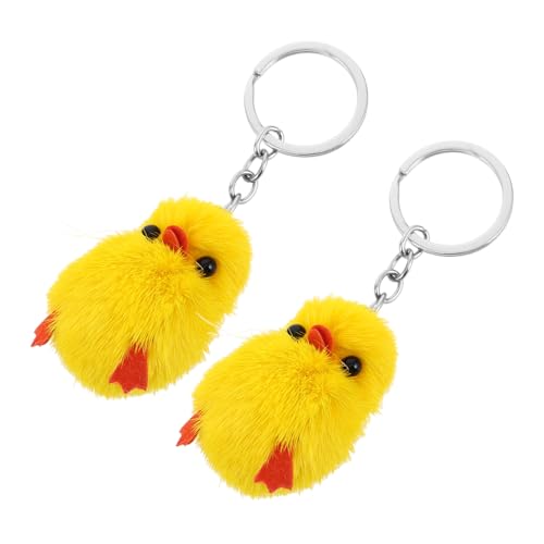 HEALSOPTHY 2 Stück Plüsch Schlüsselanhänger Gelbe Ente Weiches Kuscheltier Accessoire Multifunktional für Auto Schlüssel Handtasche Rucksack Erwachsene Party HEALSOPTHY 2 Stück Plüsch Schlüsselanhänger Gelbe Ente Weiches Kuscheltier Accessoire Multifunktional für Auto Schlüssel Handtasche Rucksack Erwachsene Party von HEALSOPTHY