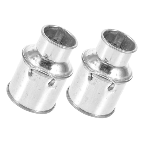 HEALSOPTHY 2 Stück Puppenhaus Blecheimer Miniaturen Weißblech Anlage kleine Vase künstlich Zinn puppenhauszubehör Dollhouse Accessories Tiny House Accessoires Miniaturmodell Metall Silver HEALSOPTHY 2 Stück Puppenhaus Blecheimer Miniaturen Weißblech Anlage kleine Vase künstlich Zinn puppenhauszubehör Dollhouse Accessories Tiny House Accessoires Miniaturmodell Metall Silver von HEALSOPTHY