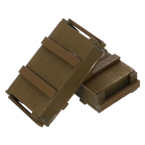 HEALSOPTHY 2 Stück Puppenhaus Miniatur-Requisite Vitrine Für Actionfiguren Zubehör Für Den Desktop Holz Light Brown HEALSOPTHY 2 Stück Puppenhaus Miniatur-Requisite Vitrine Für Actionfiguren Zubehör Für Den Desktop Holz Light Brown von HEALSOPTHY