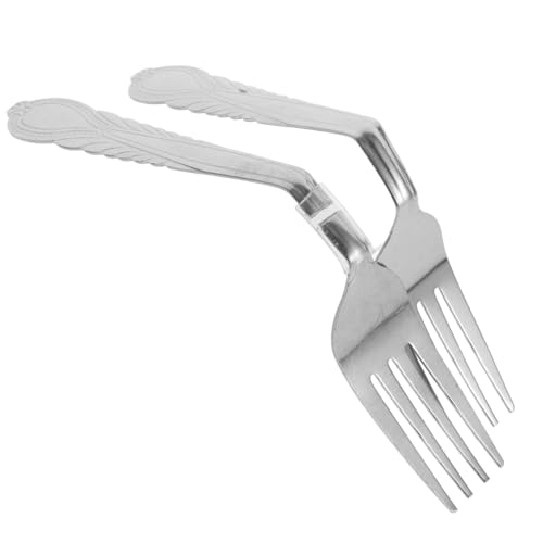 HEALSOPTHY Einzigartiges Mind Bend Fork Trickspielzeug Für Nahaufnahmen Aus Metall HEALSOPTHY Einzigartiges Mind Bend Fork Trickspielzeug Für Nahaufnahmen Aus Metall von HEALSOPTHY