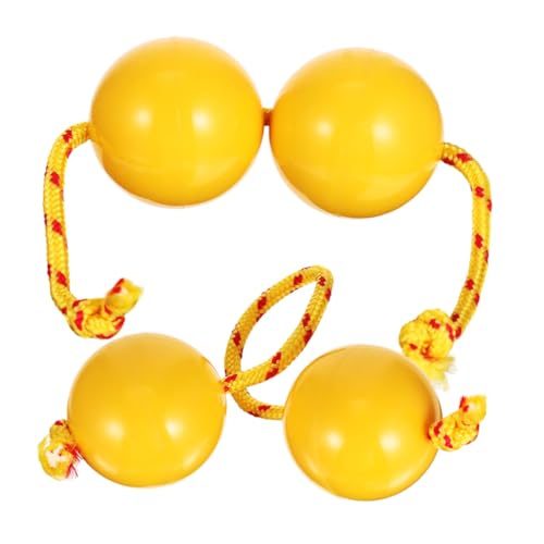 HEALSOPTHY 2 Stück Rhythm Balls Shaker Musikinstrument für Eier Shaker aus Sicherem Tragbares Percussion für Rhythmische Entwicklung von HEALSOPTHY