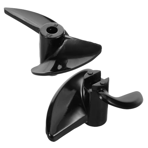 HEALSOPTHY 2 Stück Schiffsmodellpropeller Bootsstützen Motorpropeller Propeller für Modellboote Motorwellenpropeller Motormodell Mini-Bootsmotor Propeller für RC-Boote STK Black HEALSOPTHY 2 Stück Schiffsmodellpropeller Bootsstützen Motorpropeller Propeller für Modellboote Motorwellenpropeller Motormodell Mini-Bootsmotor Propeller für RC-Boote STK Black von HEALSOPTHY