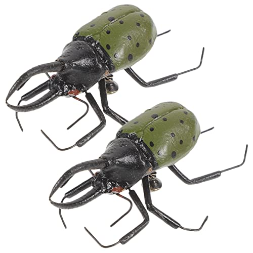 HEALSOPTHY 2 Stück Simulierte Insekten Kinderspielzeugmodelle Gefälschte Simuliertes Kinderspielzeug Realistisches Modell Simulationsmodell Lebensechtes Modell Gefälschtes von HEALSOPTHY