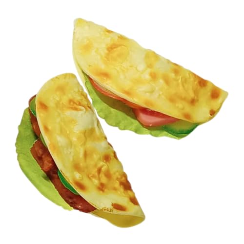 HEALSOPTHY 2 Stück Simulierte Pfannkuchen Teiliges Realistische Fake Pancake Modelle Dekoratives Kunstessen für Fotografie Küchendekor und Shop Display Vielseitige Deko HEALSOPTHY 2 Stück Simulierte Pfannkuchen Teiliges Realistische Fake Pancake Modelle Dekoratives Kunstessen für Fotografie Küchendekor und Shop Display Vielseitige Deko von HEALSOPTHY