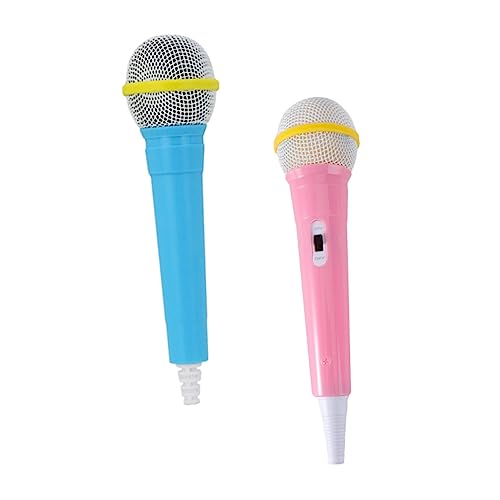 HEALSOPTHY 2 Stück Simuliertes Mikrofon Kabellose Mikrofone Mikrofon Für Kindermikrofon Kinderspielzeug Karaoke Requisite Rollenspiel Mikrofon Mikrofon Requisiten Falsches HEALSOPTHY 2 Stück Simuliertes Mikrofon Kabellose Mikrofone Mikrofon Für Kindermikrofon Kinderspielzeug Karaoke Requisite Rollenspiel Mikrofon Mikrofon Requisiten Falsches von HEALSOPTHY