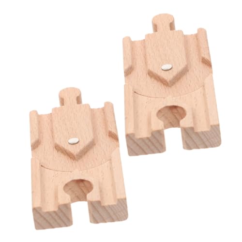 HEALSOPTHY 2 Stück Teiliges Holzeisenbahn Schienen Zubehör DIY Zugbahn für Stabile Vielseitige Holz Schienenstücke zur Kreativen Gleisgestaltung Fördert Feinmotorik und Spielerisches Lernen HEALSOPTHY 2 Stück Teiliges Holzeisenbahn Schienen Zubehör DIY Zugbahn für Stabile Vielseitige Holz Schienenstücke zur Kreativen Gleisgestaltung Fördert Feinmotorik und Spielerisches Lernen von HEALSOPTHY