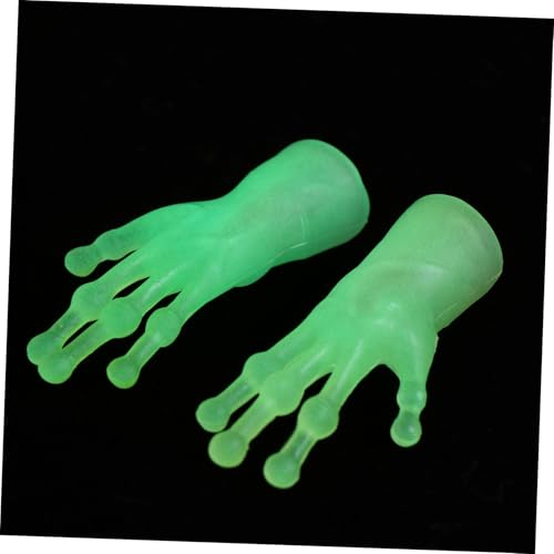 HEALSOPTHY 2 Stück Teiliges Lustige Fingerhandschuhe als Trick Finger Cover Grüne Kreatur Kleine für Halloween Cosplay Party Requisiten Vielseitig für Kostüme und Spaß HEALSOPTHY 2 Stück Teiliges Lustige Fingerhandschuhe als Trick Finger Cover Grüne Kreatur Kleine für Halloween Cosplay Party Requisiten Vielseitig für Kostüme und Spaß von HEALSOPTHY