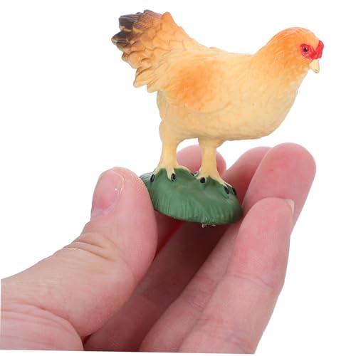 HEALSOPTHY 2 Stück Teiliges Miniatur Huhn und Hahn Figuren aus Solidem Material Realistische Bauernhof Tiere mit Lebhaften Farben Fördert Kinderkognition und Familienspiel für Garten und DIY HEALSOPTHY 2 Stück Teiliges Miniatur Huhn und Hahn Figuren aus Solidem Material Realistische Bauernhof Tiere mit Lebhaften Farben Fördert Kinderkognition und Familienspiel für Garten und DIY von HEALSOPTHY