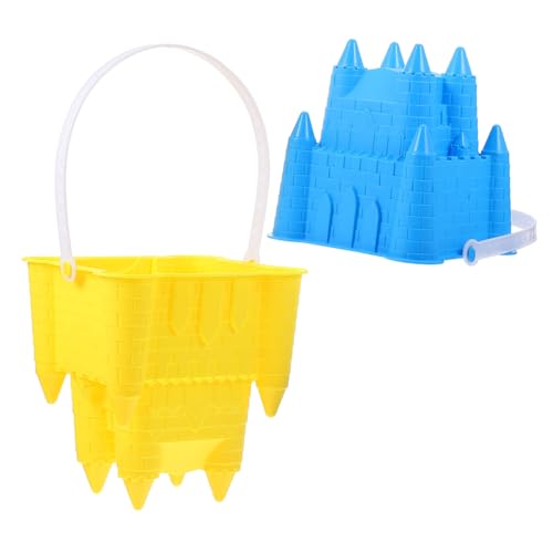 HEALSOPTHY 2 Stück Teiliges Tragbares Sand und Schnee Outdoor Fördert Kreativität und Motorische Fähigkeiten Zufällige Farben Zufällige Farbe von HEALSOPTHY