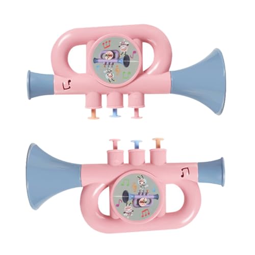 HEALSOPTHY 2 Stück Teiliges Wasser Trompete aus Wasser Shooter und Musikinstrument Spielspaß für Mädchen Schwimmbad Strand von HEALSOPTHY