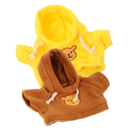 HEALSOPTHY 2 Stück Teiliges Wechselbare Bärenpuppen Kleidung Strapazierfähige Plüschtiere Kleidung Zarte Puppen Outfits für Mädchen Puppenzubehör und Komfortable Anziehsachen HEALSOPTHY 2 Stück Teiliges Wechselbare Bärenpuppen Kleidung Strapazierfähige Plüschtiere Kleidung Zarte Puppen Outfits für Mädchen Puppenzubehör und Komfortable Anziehsachen von HEALSOPTHY