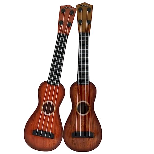 HEALSOPTHY 2 Stück Ukulele für Musikinstrumente aus Hochwertigem Lernspielzeug für Musikalischer Interessen für und Partys Zufällige Farbe von HEALSOPTHY