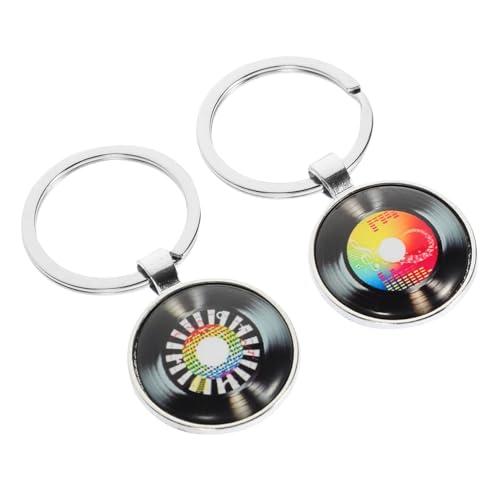 HEALSOPTHY 2 Stück Vinyl Schallplatten Schlüsselanhänger Retro Musik Anhänger Robustes Material Vielseitig für Schlüssel Taschen und DIY Accessoires Stilvolles für Musikliebhaber HEALSOPTHY 2 Stück Vinyl Schallplatten Schlüsselanhänger Retro Musik Anhänger Robustes Material Vielseitig für Schlüssel Taschen und DIY Accessoires Stilvolles für Musikliebhaber von HEALSOPTHY
