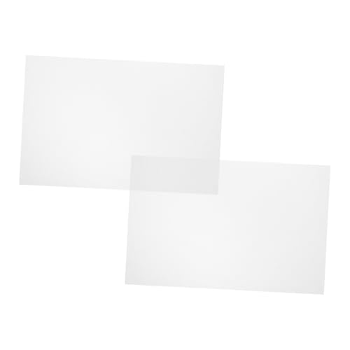 HEALSOPTHY 2 Stücke Blatt Unsichtbare Bord Unsichtbarkeit Schild Schild Transparent Die Pet von HEALSOPTHY