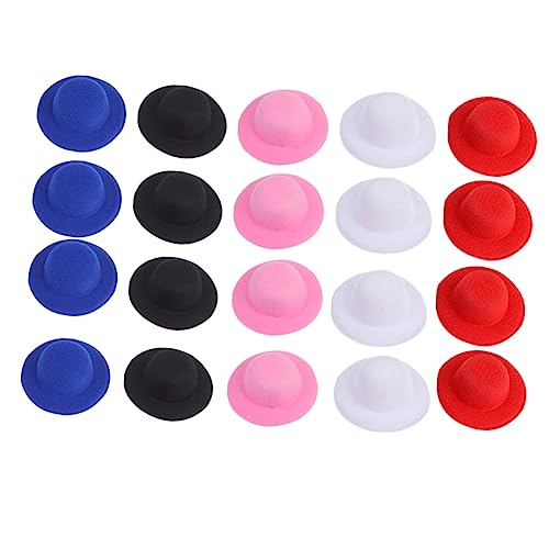 HEALSOPTHY 20 Stück Mini Hüte DIY Bastelset Teiliges aus Handgemachten Mini Rot und Blau für Kreative Bastelprojekte Dekoration und Schulprojekte für Mädchen HEALSOPTHY 20 Stück Mini Hüte DIY Bastelset Teiliges aus Handgemachten Mini Rot und Blau für Kreative Bastelprojekte Dekoration und Schulprojekte für Mädchen von HEALSOPTHY