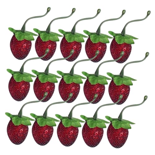 HEALSOPTHY 20 Stück Simulierte Wildobst Dekoration Obst Themenbedarf Künstliche Früchte Gefälschte Simulation Obst Dekoration Künstliches Obstmodell Gefälschte Lebensmittel von HEALSOPTHY