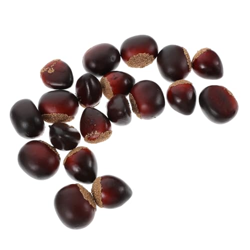 HEALSOPTHY 20 Stück Teiliges Künstliche Kastanien Deko aus Robustem Material Realistische Textur Langlebig und Pflegeleicht für Küchen Tisch und Partydekorationen Sowie Fotorequisiten HEALSOPTHY 20 Stück Teiliges Künstliche Kastanien Deko aus Robustem Material Realistische Textur Langlebig und Pflegeleicht für Küchen Tisch und Partydekorationen Sowie Fotorequisiten von HEALSOPTHY