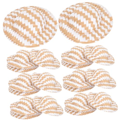 HEALSOPTHY 20 Stück Teiliges Miniatur strohhüte Handgefertigte Kleine Gewebte Hüte für Puppen Dekoration und DIY Bastelprojekte Langlebig Glatte Oberfläche für Puppenhaus und Geschenkideen HEALSOPTHY 20 Stück Teiliges Miniatur strohhüte Handgefertigte Kleine Gewebte Hüte für Puppen Dekoration und DIY Bastelprojekte Langlebig Glatte Oberfläche für Puppenhaus und Geschenkideen von HEALSOPTHY