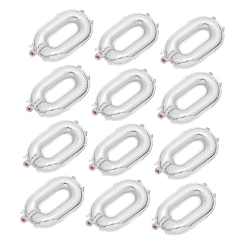 HEALSOPTHY 20 Stück Teiliges Silberne Folienballons Langlebige Party Dekoration Wiederverwendbar Luftdicht Geeignet für Geburtstagsfeiern Festivals und Innenbereiche HEALSOPTHY 20 Stück Teiliges Silberne Folienballons Langlebige Party Dekoration Wiederverwendbar Luftdicht Geeignet für Geburtstagsfeiern Festivals und Innenbereiche von HEALSOPTHY