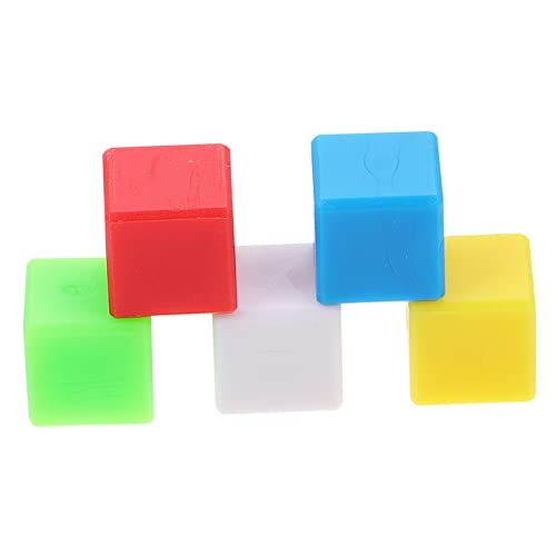 HEALSOPTHY 200 Stück Bunte Geometrische Würfel für Mathematikunterricht Pädagogisches Kreativität und Räumlichem für Kindergarten Hause HEALSOPTHY 200 Stück Bunte Geometrische Würfel für Mathematikunterricht Pädagogisches Kreativität und Räumlichem für Kindergarten Hause von HEALSOPTHY