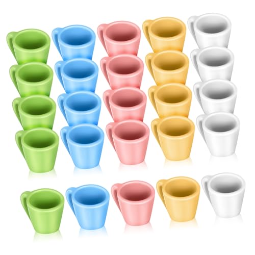 HEALSOPTHY 20Stücke Wasserbecher Realistische Dekoration für Mini Häuser Puppenhäuser und DIY Projekte für Kreative Spielwelten und Kinderzimmergestaltung HEALSOPTHY 20Stücke Wasserbecher Realistische Dekoration für Mini Häuser Puppenhäuser und DIY Projekte für Kreative Spielwelten und Kinderzimmergestaltung von HEALSOPTHY