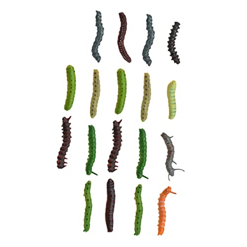 HEALSOPTHY 22 Stück Teiliges Realistisches Raupen PVC Simulation Gruselige Streiche Halloween Deko für Party Prank Trick Erwachsene HEALSOPTHY 22 Stück Teiliges Realistisches Raupen PVC Simulation Gruselige Streiche Halloween Deko für Party Prank Trick Erwachsene von HEALSOPTHY