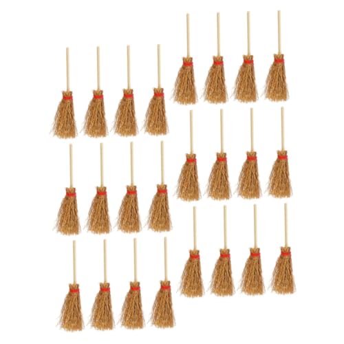 HEALSOPTHY 24 Stück Mini-Besenmodell Miniatur-Puppenhauszubehör Mini-Puppenhauszubehör Mini-Besen-Set Puppenhaus Zubehör Besen deko Besenverzierung Minibesen zum Basteln Holz Khaki HEALSOPTHY 24 Stück Mini-Besenmodell Miniatur-Puppenhauszubehör Mini-Puppenhauszubehör Mini-Besen-Set Puppenhaus Zubehör Besen deko Besenverzierung Minibesen zum Basteln Holz Khaki von HEALSOPTHY