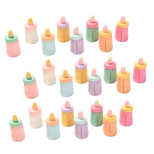 HEALSOPTHY 24 Stück Mini Simulierte Babyflasche -babyzubehör Babyflaschen Puppenflaschen Mini-Essen Pädagogische Futterflaschen Rollenspielspielzeug Für Harz HEALSOPTHY 24 Stück Mini Simulierte Babyflasche -babyzubehör Babyflaschen Puppenflaschen Mini-Essen Pädagogische Futterflaschen Rollenspielspielzeug Für Harz von HEALSOPTHY