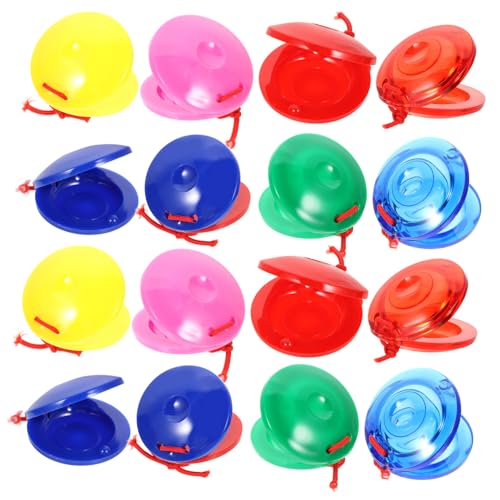 HEALSOPTHY 24 Stück Teiliges Buntes Kastagnetten für Kreatives Percussion Musikinstrument Sicher und Kompakt Fördert Kreativität und Konzentration Musikspielzeug für Zufällige Farbe HEALSOPTHY 24 Stück Teiliges Buntes Kastagnetten für Kreatives Percussion Musikinstrument Sicher und Kompakt Fördert Kreativität und Konzentration Musikspielzeug für Zufällige Farbe von HEALSOPTHY