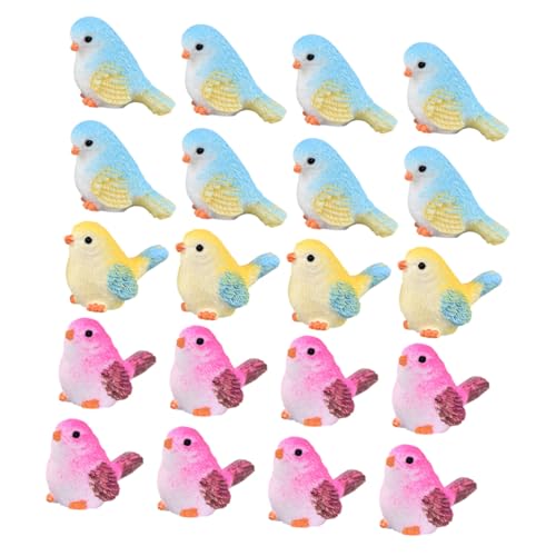 HEALSOPTHY 24 Stück Teiliges Miniatur Vogelfiguren aus Strapazierfähigem Harz Realistische Dekovögel für Garten Balkon Pflanzen Miniaturgärten Farblich Zufällig Detailreiche Zufällige Farbe HEALSOPTHY 24 Stück Teiliges Miniatur Vogelfiguren aus Strapazierfähigem Harz Realistische Dekovögel für Garten Balkon Pflanzen Miniaturgärten Farblich Zufällig Detailreiche Zufällige Farbe von HEALSOPTHY