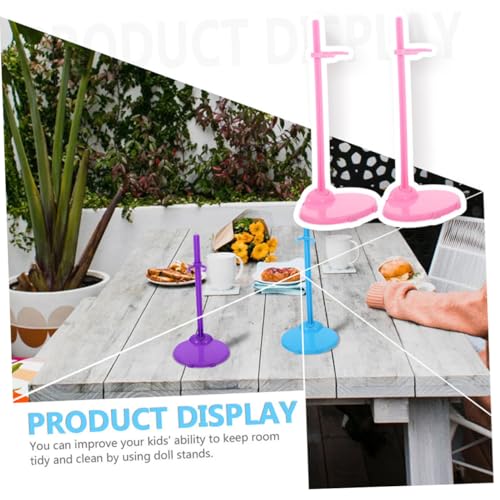 HEALSOPTHY 24 Stück Teiliges Puppenständer Stabile rutschfeste Figurenhalterung für Kleine Puppen Vielseitige Display ständer in Blau und Rosa Platzsparend für Regale und Vitrinen HEALSOPTHY 24 Stück Teiliges Puppenständer Stabile rutschfeste Figurenhalterung für Kleine Puppen Vielseitige Display ständer in Blau und Rosa Platzsparend für Regale und Vitrinen von HEALSOPTHY