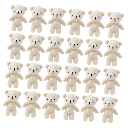 HEALSOPTHY 24Stücke Mini Bärenanhänger Plüsch Bärendekor Schlüsselanhänger Süße Kuscheltiere für DIY Kindergartenfeiern und Liebevolle für Bärenliebhaber HEALSOPTHY 24Stücke Mini Bärenanhänger Plüsch Bärendekor Schlüsselanhänger Süße Kuscheltiere für DIY Kindergartenfeiern und Liebevolle für Bärenliebhaber von HEALSOPTHY
