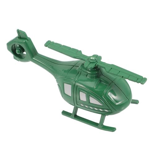 HEALSOPTHY 25 Stück -Modell Armee Fliegend Flugzeug Hubschrauber Für Kleinkind Partygeschenk Plastik Green von HEALSOPTHY