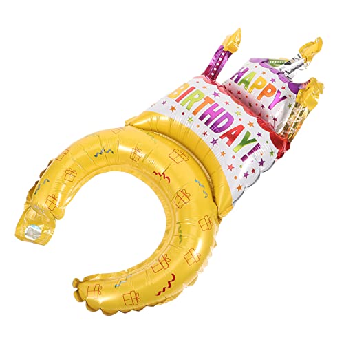 HEALSOPTHY Aufblasbares Stirnband Happy Birthday 25 Stück Party Stirnband Ballon Chic Jungen Und Mädchen Party von HEALSOPTHY