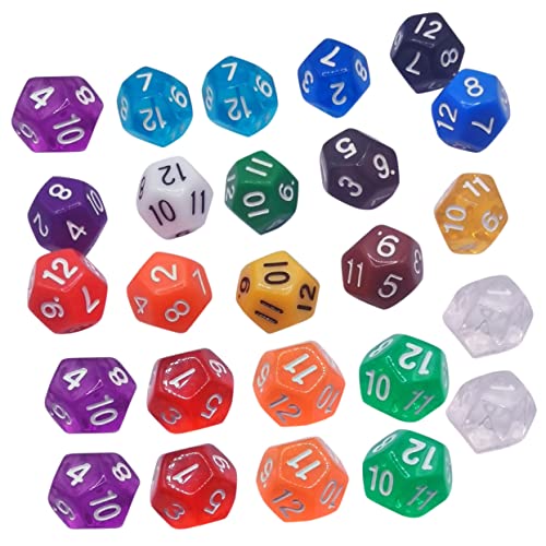 HEALSOPTHY 25 Stück Zahlenwürfel Mehrseitige Würfel Polyedrische Würfel Partyspielwürfel Brettspiele Würfel Acryl Zufällige Farbe HEALSOPTHY 25 Stück Zahlenwürfel Mehrseitige Würfel Polyedrische Würfel Partyspielwürfel Brettspiele Würfel Acryl Zufällige Farbe von HEALSOPTHY