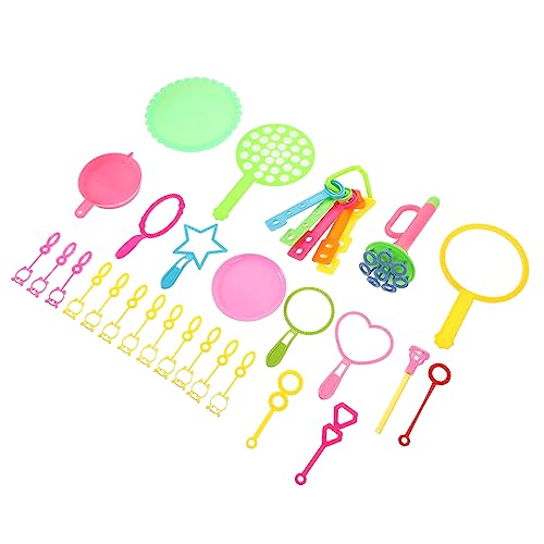 HEALSOPTHY 26 Stück Teiliges Set Seifenblasen Sticks Lustiges Blasenspielzeug für Außenbereich Praktischen Schalen für Unvergesslichen Spaß Am Pool und Strand Zufällige Farbe Zufällige Farbe von HEALSOPTHY