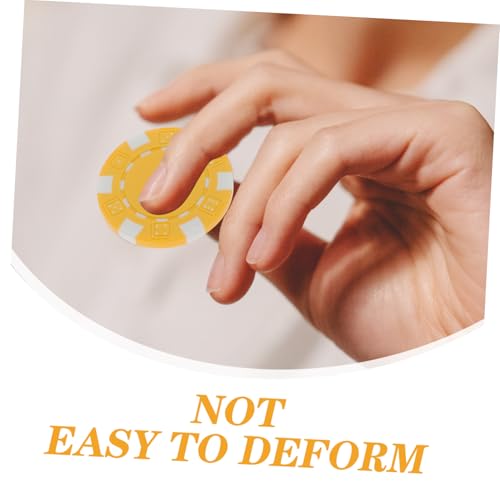 HEALSOPTHY 28 Stück Teiliges Poker chip Robustem Pp Material Stapelbar mit Glatten Kanten Vielseitig für Poker und Gesellschaftsspiele für Spielzimmer und Partys Bunte Mischung von HEALSOPTHY