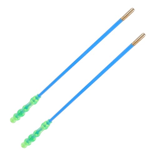 HEALSOPTHY 2Stücke Diabolo Sticks mit Komfortablem Griff Lange Diabolo Handstäbe aus Hochwertigem Material für Erwachsene Jonglier Events von HEALSOPTHY