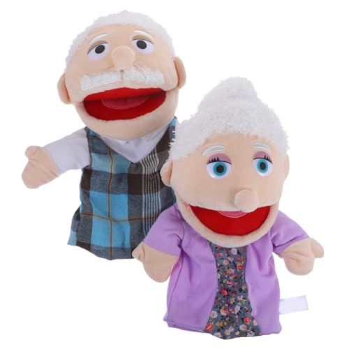 HEALSOPTHY 2Stücke Handpuppen Figuren Realistische Puppen für für Geschichtenerzählen und Rollenspiele und Waschbar für Partys HEALSOPTHY 2Stücke Handpuppen Figuren Realistische Puppen für für Geschichtenerzählen und Rollenspiele und Waschbar für Partys von HEALSOPTHY