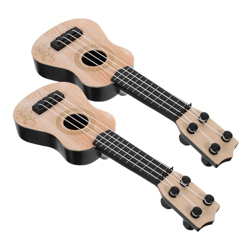 HEALSOPTHY 2Stücke Kindermusikinstrumente Ukulele aus Robustem Sicherem Kunststoff für Frühe Musikalische Bildung für Jungen für Kleinkinder HEALSOPTHY 2Stücke Kindermusikinstrumente Ukulele aus Robustem Sicherem Kunststoff für Frühe Musikalische Bildung für Jungen für Kleinkinder von HEALSOPTHY
