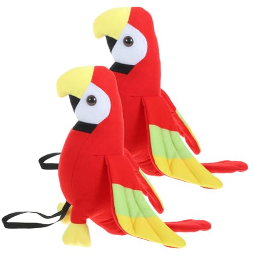HEALSOPTHY 2Stücke Plüsch Papagei für Schulter Piratenkostüm Zubehör Realistisches für Cosplay und Partys für Halloween und Geburtstagsfeiern HEALSOPTHY 2Stücke Plüsch Papagei für Schulter Piratenkostüm Zubehör Realistisches für Cosplay und Partys für Halloween und Geburtstagsfeiern von HEALSOPTHY