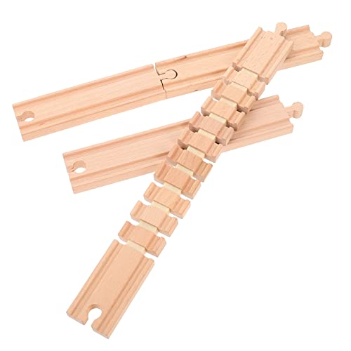 HEALSOPTHY 3 Stück Holzspielzeug Zug Blöcke Modularer BAU für Kompatibel mit Verschiedenen Spielzeugzügen für Kreative Spielstunden zu Hause Freien HEALSOPTHY 3 Stück Holzspielzeug Zug Blöcke Modularer BAU für Kompatibel mit Verschiedenen Spielzeugzügen für Kreative Spielstunden zu Hause Freien von HEALSOPTHY