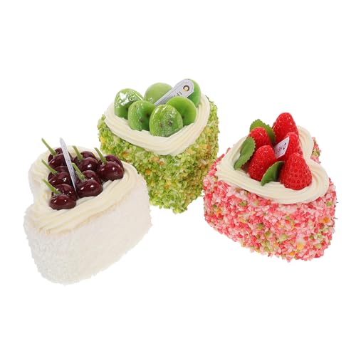 HEALSOPTHY 3 Stück Kuchenmodell Künstliche Lebensmittel Kuchen Requisiten Für Die Bühne Künstlicher Kuchen Für Fotoshootings Künstliche Kuchen Requisite Künstlicher Obstkuchen HEALSOPTHY 3 Stück Kuchenmodell Künstliche Lebensmittel Kuchen Requisiten Für Die Bühne Künstlicher Kuchen Für Fotoshootings Künstliche Kuchen Requisite Künstlicher Obstkuchen von HEALSOPTHY
