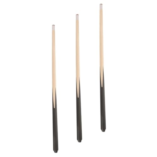HEALSOPTHY 3 Stück Mini Poolqueue Kurzer Pool Stick Kurze Billardqueues Shorty Queues Mini Pool Stick Pool Stick Poolqueues Für Billardqueues Pool Stick Ersatzholz von HEALSOPTHY