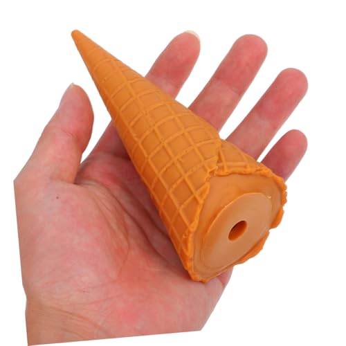 HEALSOPTHY 3 Stück Simulierte Eistüte Realistische Dessert deko für Fotografie Party Requisiten Vielseitig Verwendbar Detailgetreu Kleines Handliches Design von HEALSOPTHY