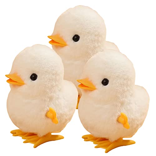 HEALSOPTHY 3 Stück Springen Sie Entenspielzeug Kleinkindspielzeug Gastgeschenke Für Kindergeburtstage Tierische Partygeschenke Aufziehspielzeug Für Weiß Plüsch HEALSOPTHY 3 Stück Springen Sie Entenspielzeug Kleinkindspielzeug Gastgeschenke Für Kindergeburtstage Tierische Partygeschenke Aufziehspielzeug Für Weiß Plüsch von HEALSOPTHY