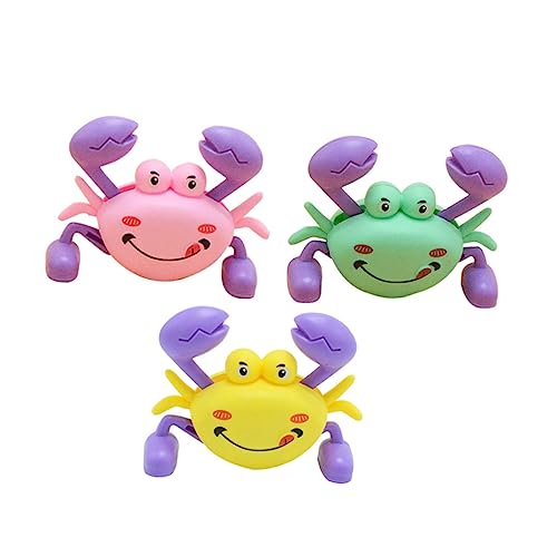 HEALSOPTHY 3 Stück Teiliges Aufziehspielzeug Krabbe Wind Up Laufspielzeug Kleine Krabbenform für Koordination und Fantasie Zufällige Farbe Zufällige Farbe HEALSOPTHY 3 Stück Teiliges Aufziehspielzeug Krabbe Wind Up Laufspielzeug Kleine Krabbenform für Koordination und Fantasie Zufällige Farbe Zufällige Farbe von HEALSOPTHY